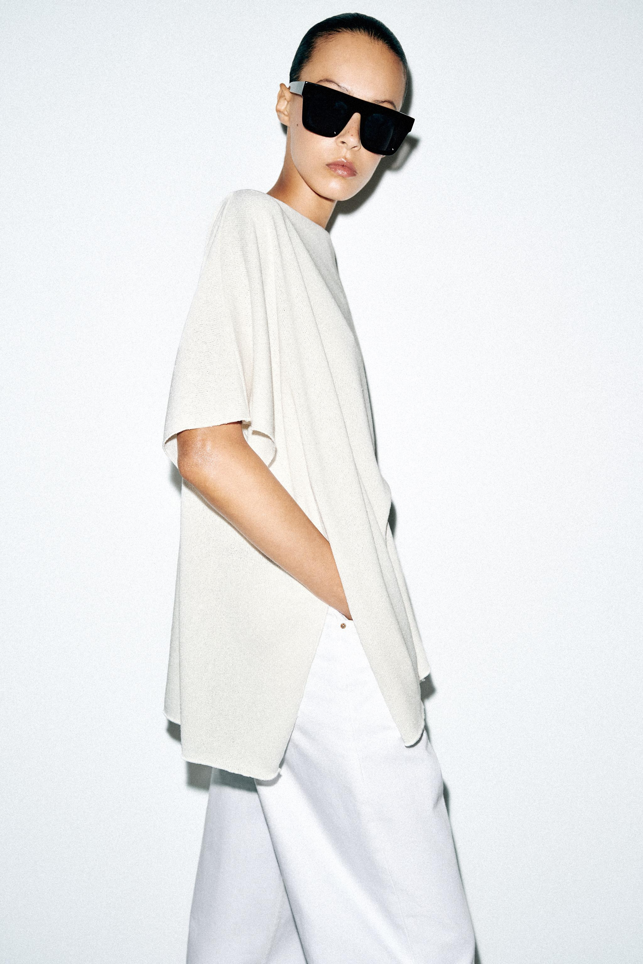 DRAPED CAPE TOP | Zara US