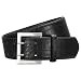 Women Wide Leather Belt for Dresses Jeans Fashion Gold Buckle Ladies Waist Thick Belt | Amazon (US)