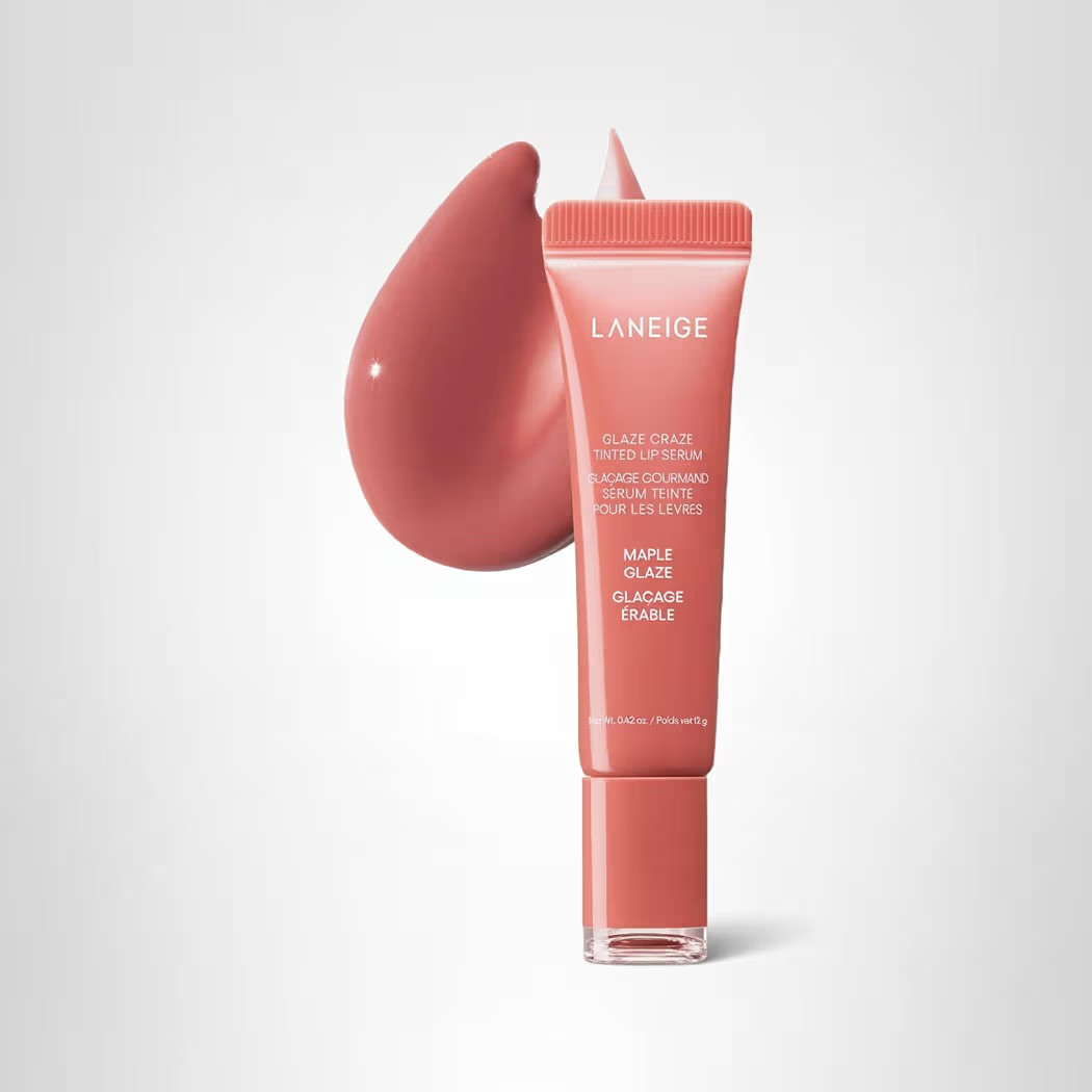 LANEIGE Glaze Craze Tinted Lip Serum: Hydrating Lip Serum for Glossy, Nourished Lips with Plumping Polypeptides | Amazon (US)