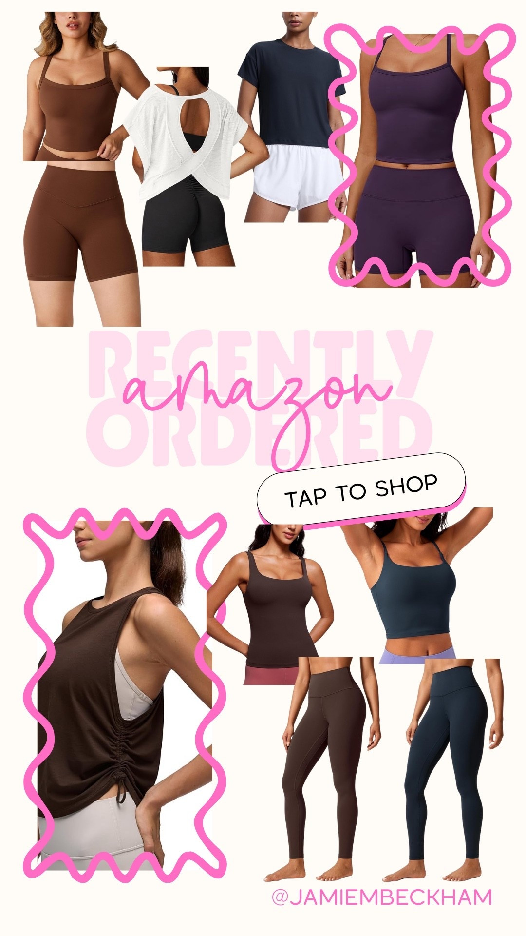 Recent activewear order for fall! Stocked up on a few of my favorites to make interchangeable sets, with matching tee shirts for wearing outside the house too. Ordered small in everything  

#LTKActive #LTKFindsUnder50