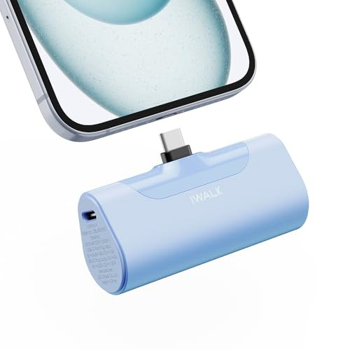 iWALK Portable Charger for iPhone 15 USB-C Small Power Bank 20W 4500mAh Fast Charging Battery Pac... | Amazon (US)