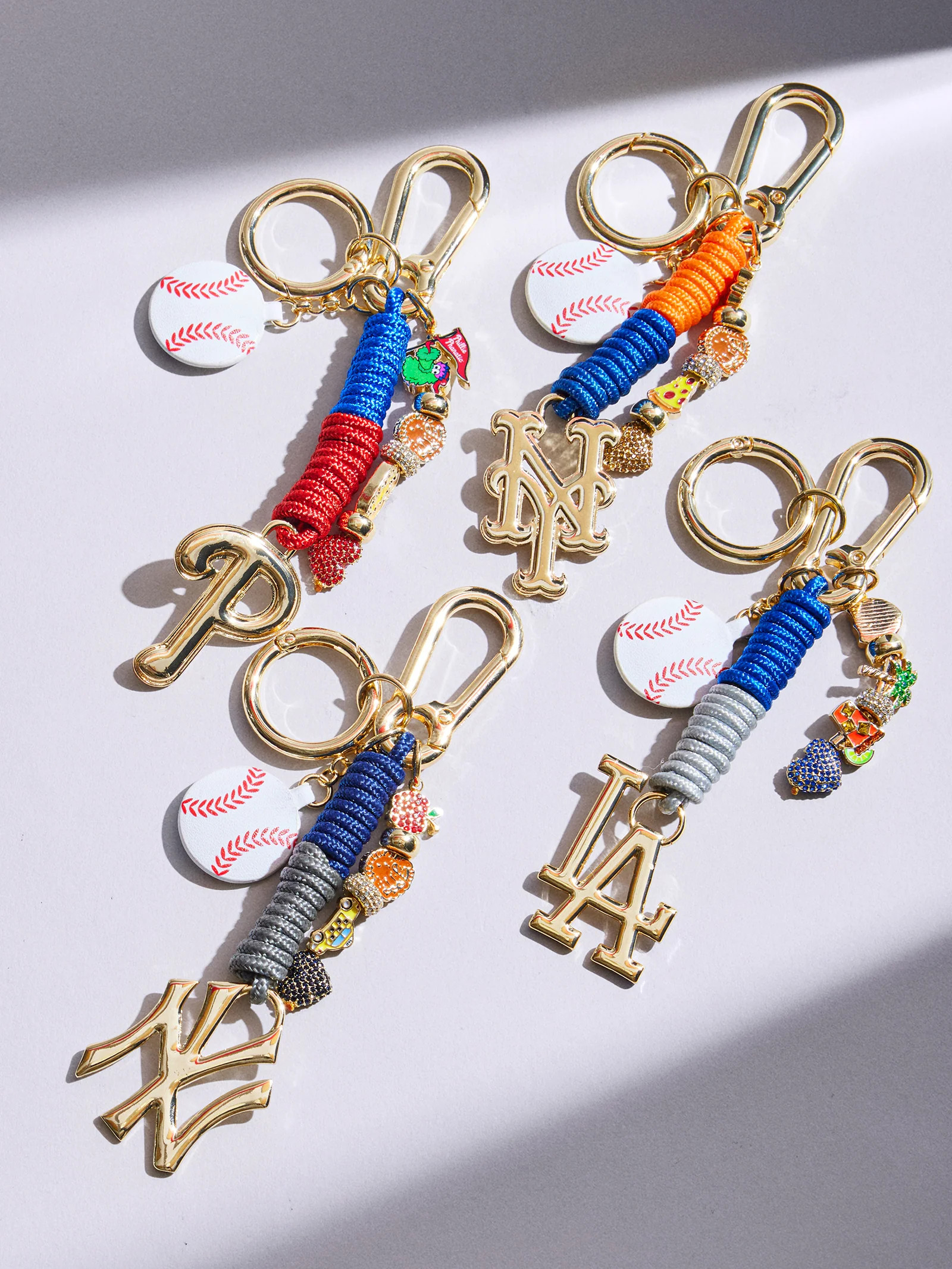 MLB Paracord Bag Charm - New York Yankees | BaubleBar