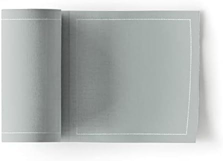 Cotton Cocktail Napkin - 4.3 x 4.3 in - 50 units per roll - Grey | Amazon (US)