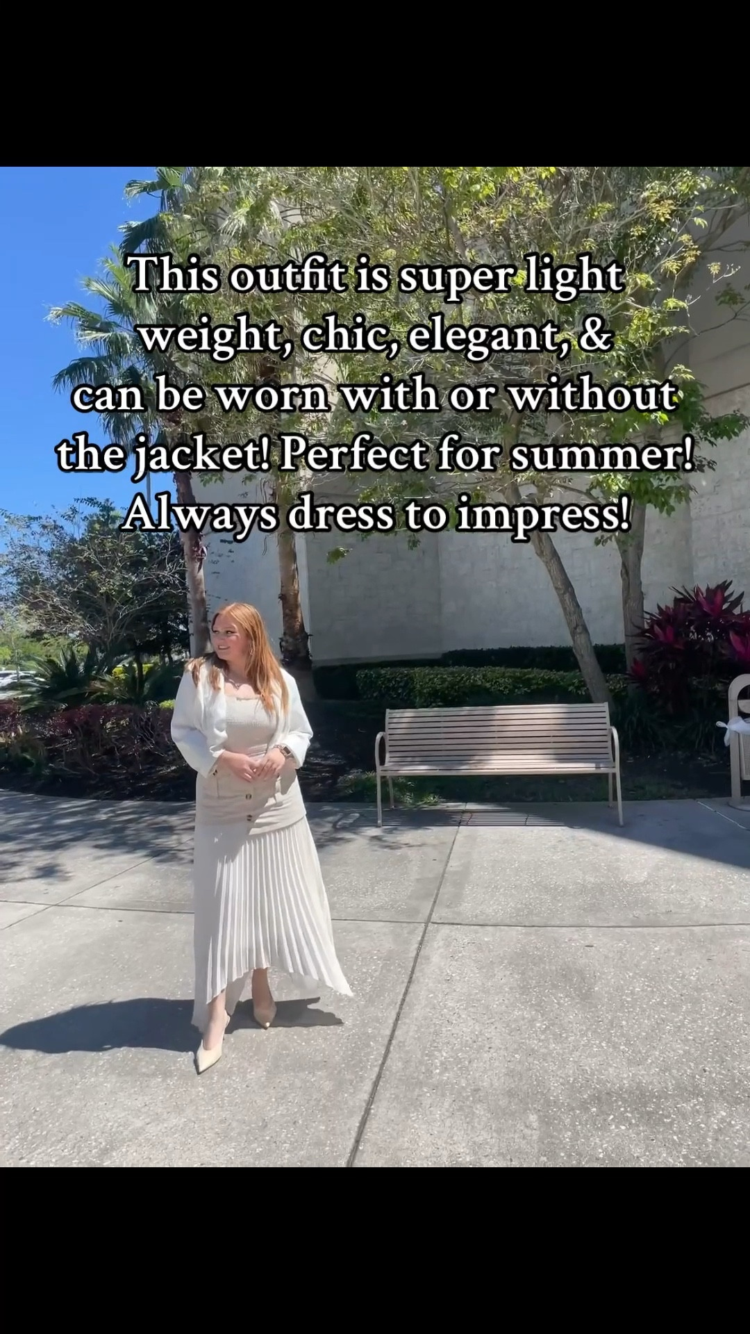 The perfect summer outfit for women! Two toned skirt, kitten heels, women’s work office, summer ootd, summer brunch outfit, date night outfit 

#LTKSummerEdit #LTKFindsUnder100 #LTKWorkwear