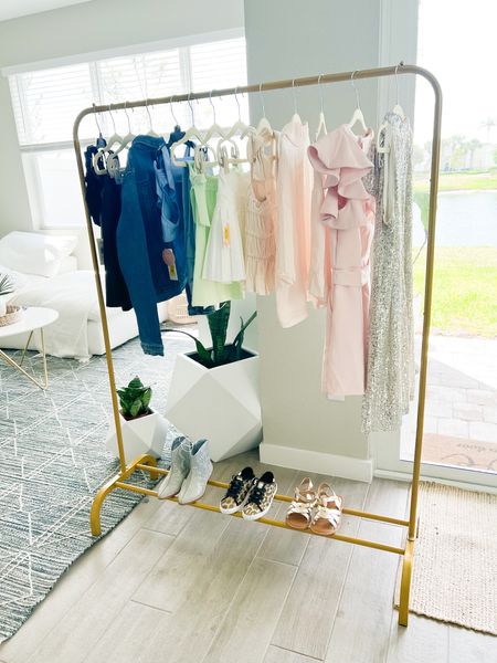 For Lilliana’s birthday last week, I surprised her with a new wardrobe.  I purchased this inexpensive clothing rack and color coordinated her new wardrobe selections that I picked up from one of my favorite new stores to shop for her.  Linked for you all here:

#clothesforgirls #kidsclothes #kidsclothing #momlife #birthdaygiftsforkids #birthdaygiftideas #fashionforkids #fashionforgirls #letthembelittle 

#LTKGiftGuide #LTKfamily #LTKkids