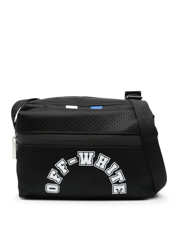 Off-White logo-print Mesenger Bag  | Black | FARFETCH UK | Farfetch Global