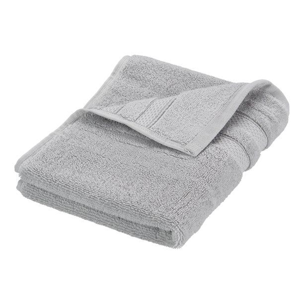 Hotel Style Turkish Cotton Bath Towel Collection, Hand Towel, Silver - 1 Piece - Walmart.com | Walmart (US)