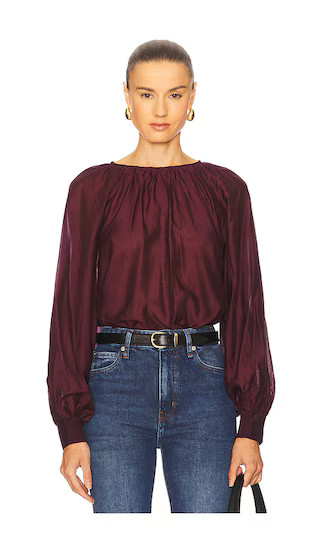 Reyen Top in Deep Wine | Revolve Clothing (Global)