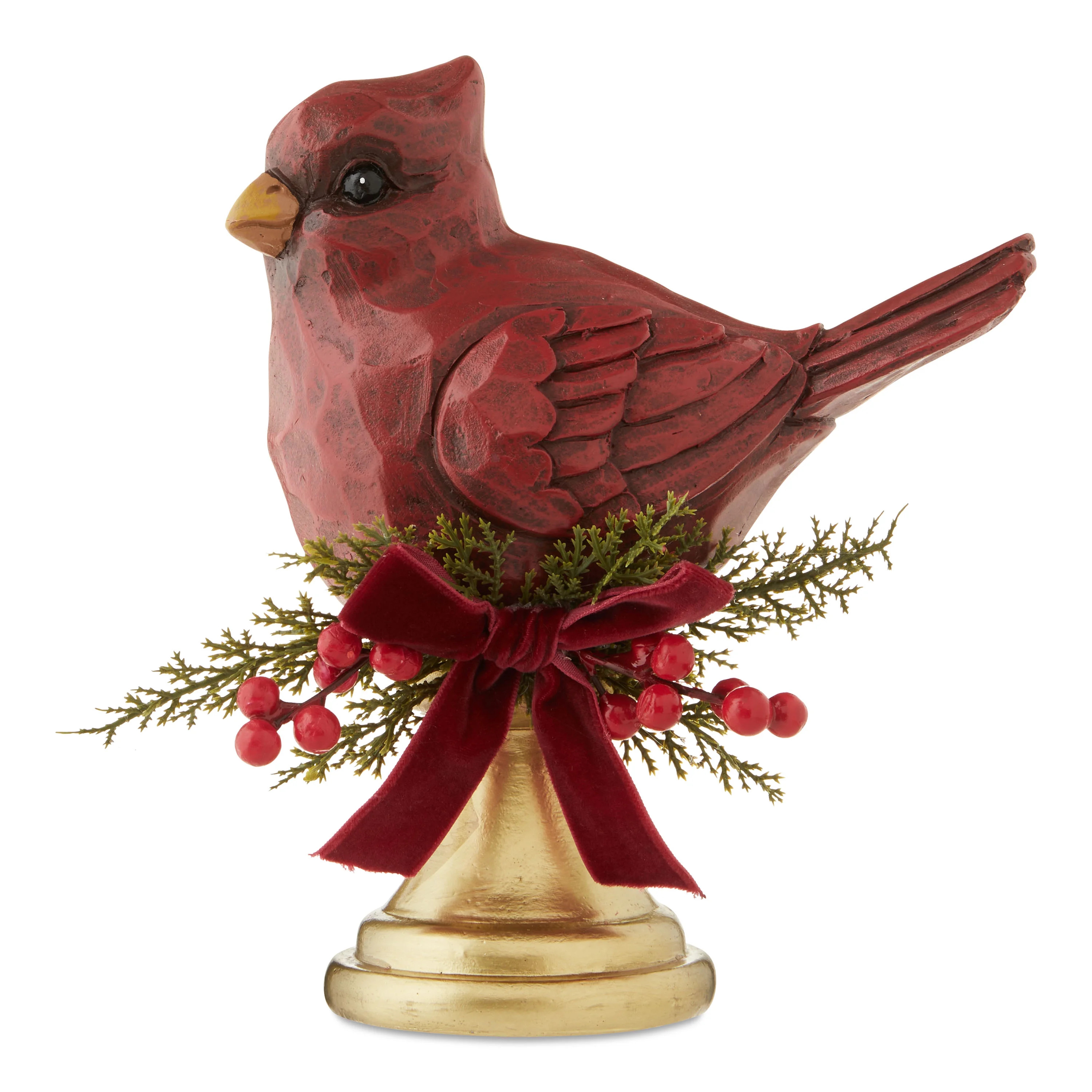 Cardinal Christmas Tabletop Decoration, Red, 8", by Holiday Time | Walmart (US)