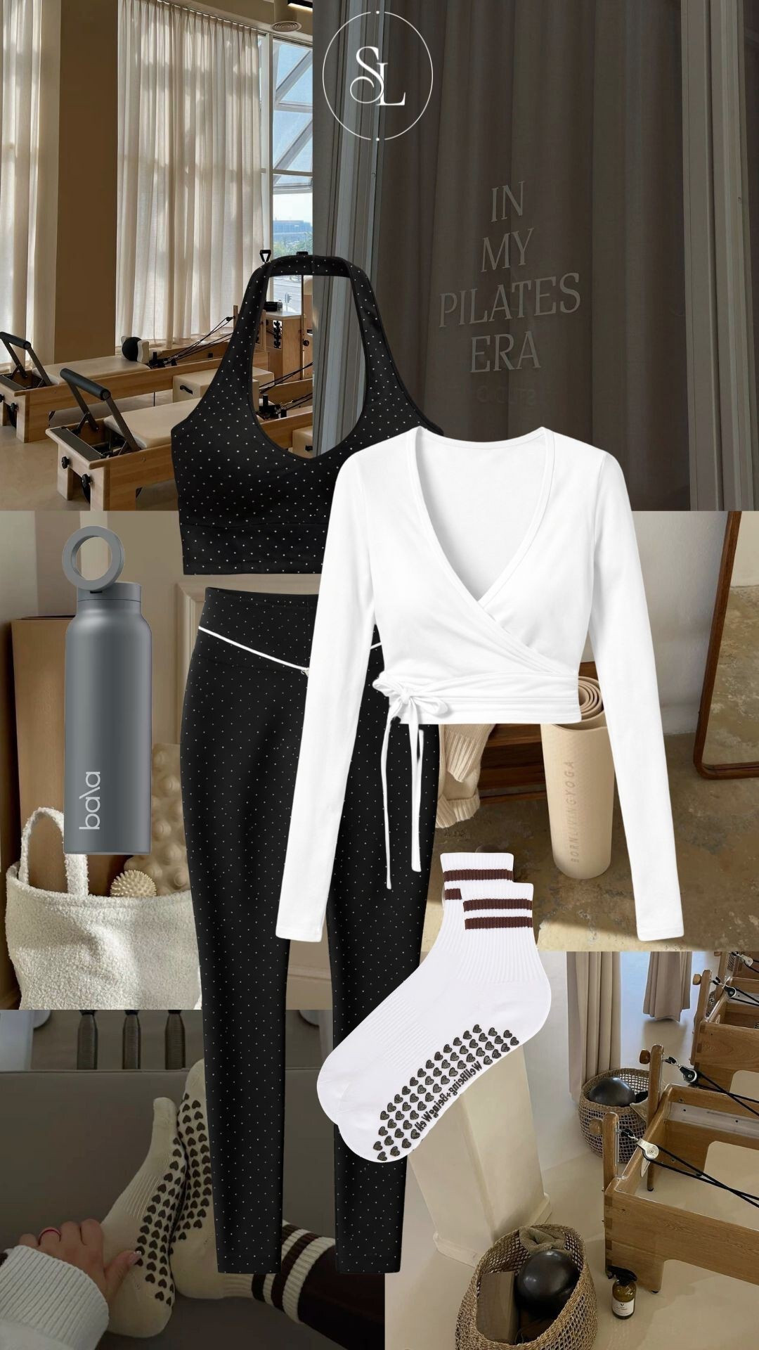 obsessed with this workout set right now and the polka dots! 😍🤌🏽

Pilates outfit, pilates outfit women, pilates clothes, pilates aesthetic, reformer pilates outfit, workout set women, matching workout set, black workout set, polka dot workout set, athleisure set, gym set women, workout clothes women, yoga outfit women, yoga set women, athletic set, sports bra outfit, longline sports bra, high waisted leggings, compression leggings, workout leggings women, wrap top outfit, wrap workout top, long sleeve workout top, layering workout outfit, post workout outfit, pilates princess, clean girl aesthetic

#LTKfitnessgoals #LTKgrwm #LTKootd