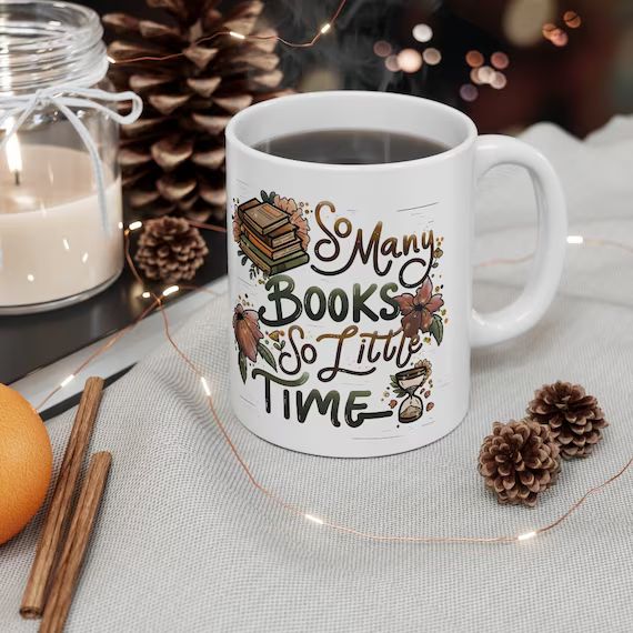 So Many Books So Little Time Mug | Bookish Mug | Book Lover | Etsy (US)