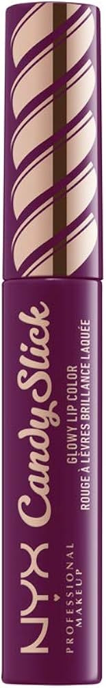 NYX PROFESSIONAL MAKEUP Candy Slick Glowy Lip Color Gloss - Grape Expectations (Grape) | Amazon (US)