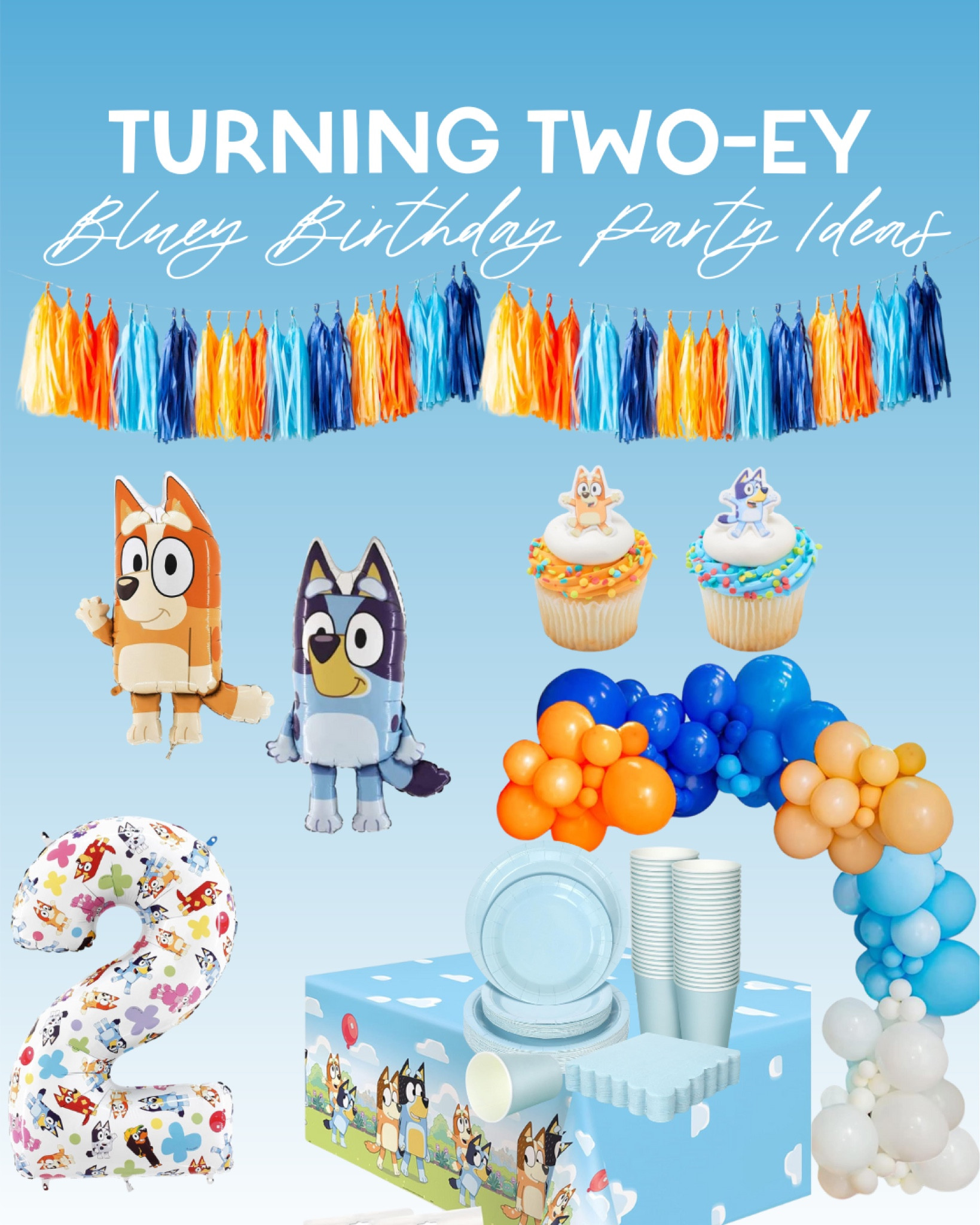 We’ve got a birthday party coming up 🎉 my sweet daughter is turning two and her favorite thing in the world is Bluey so we’re going all out for her party. Bluey birthday party, twoey birthday party, bluey party, Amazon party decor, blue and orange party, birthday party idea, party inspo, Sarahcatherinelong, sarahlong.co

#LTKKids #LTKParties #LTKFindsUnder50