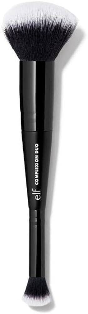 Amazon.com: e.l.f. Complexion Duo Brush, Makeup Brush For Applying Foundation & Concealer, Create... | Amazon (US)