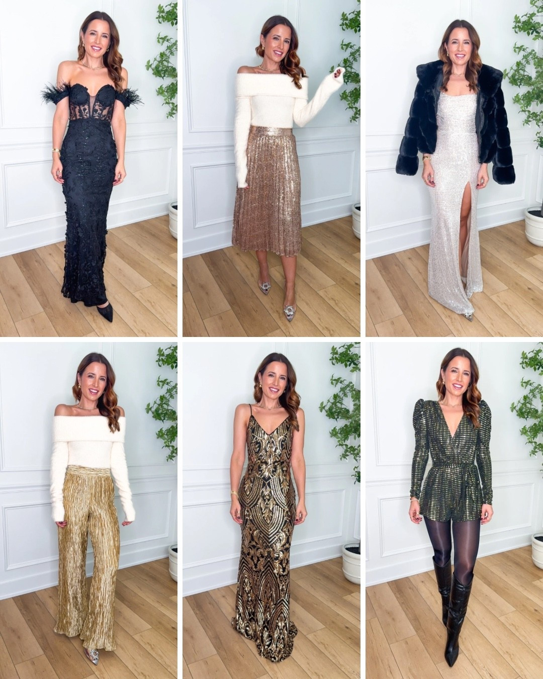 NYE outfits. Party dresses. NYE dresses. Sparkly outfits. Sparkly dresses. Sequin dresses. Winter wedding guest. Birthday party dresses. Wearing smallest size in dresses and XS in skirt and pants. Sparkly heels are TTS. 

#LTKHoliday #LTKWedding #LTKPetite