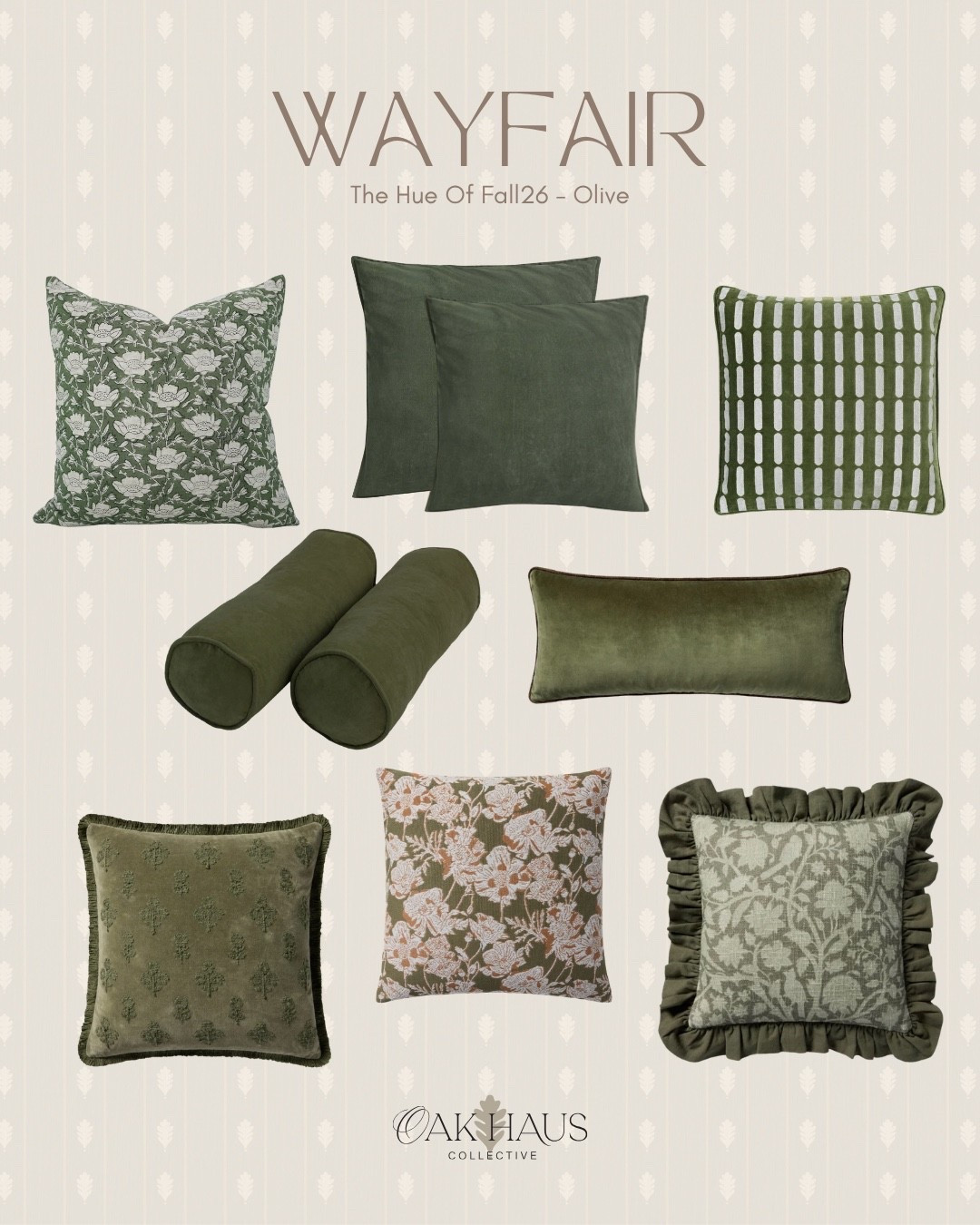 Wayfair, Olive, Pillows, Fall, Seasonal, Home, Decor, Color, Living Room, Bedroom, Autumn

#LTKHome #LTKSeasonal #LTKdayinmylife