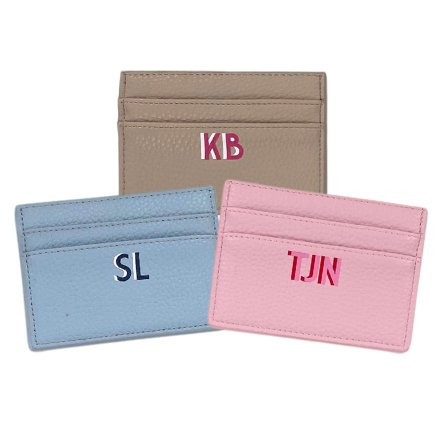 Leather Cardholder | Sprinkled With Pink