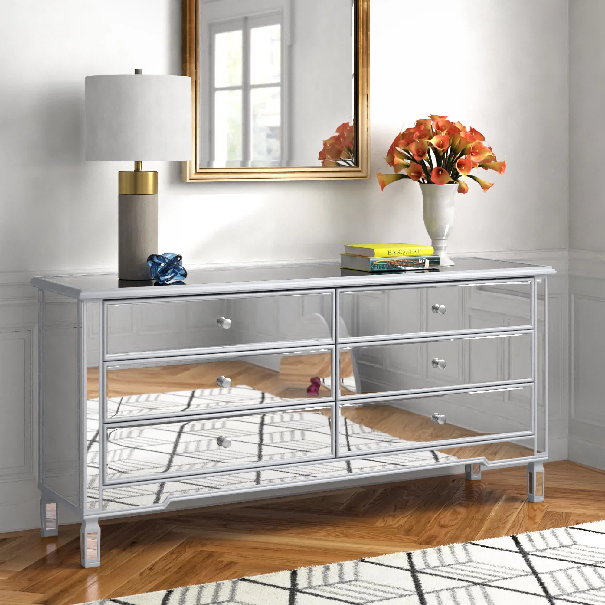 Brixton 6 Drawer 72" W Dresser | Wayfair North America