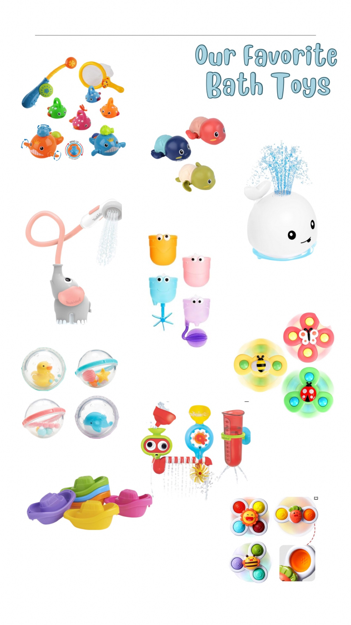 Our favorite Amazon bath toys! 

#LTKfamily #LTKkids #LTKbaby
