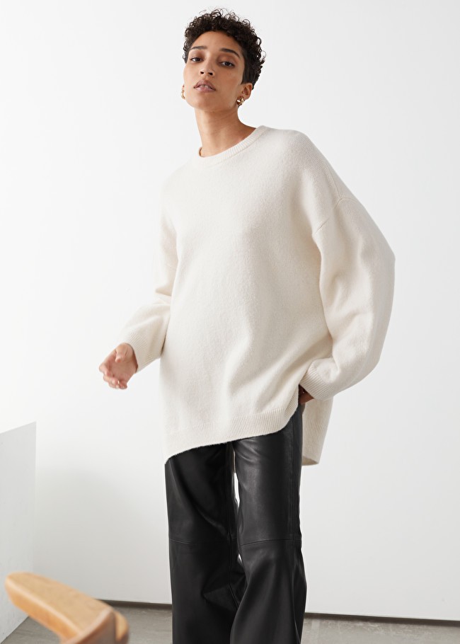 Oversized Wool Blend Sweater | & Other Stories (EU + UK)