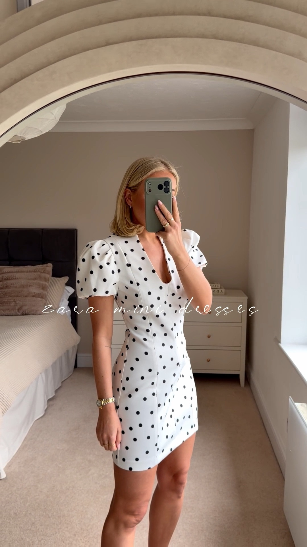 Zara mini dresses 

Polka dot
White dresses 
Summer holiday outfit 

#LTKdresses #LTKpartywear #LTKspring