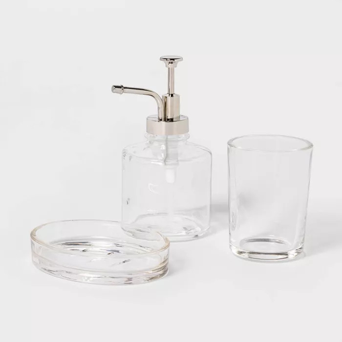 Oil Can Bath Coordinate Set Clear - Threshold™ | Target