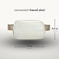 Boutique Fleece Belt Bag | Sherpa Crossbody Bag Fanny Pack for Women Fashionable | Cute Mini Ever... | Amazon (US)