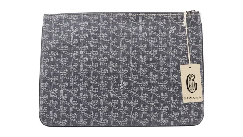 Women's Goyard Senat Pouch MM in Grey | StockX
