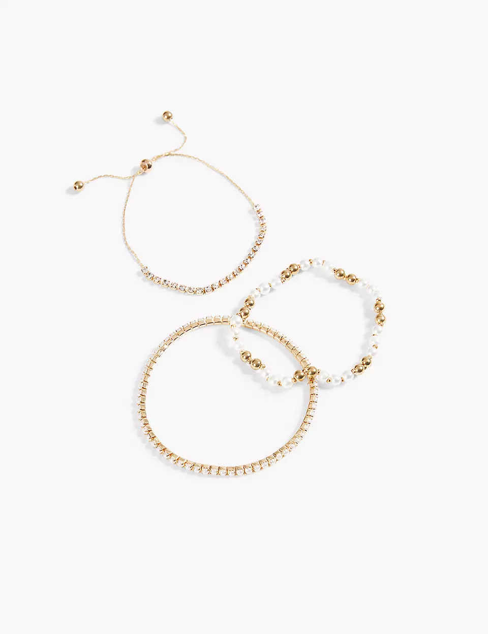 Delicate Bracelet Set - 3 Pack | Lane Bryant (US)