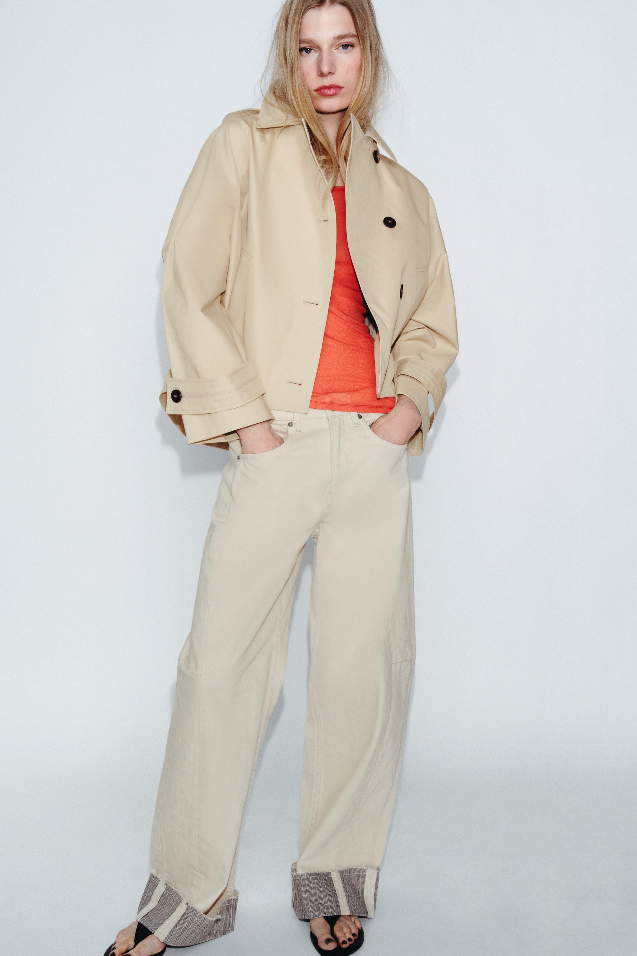 SHORT WATER REPELLENT TRENCH COAT ZW COLLECTION | Zara US