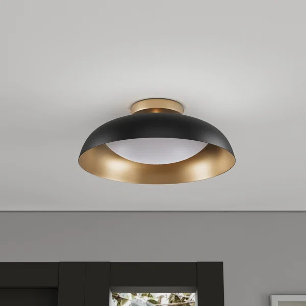 3000K/4000K/6000K Classic Design Semi-Flush Mount Light | Wayfair North America