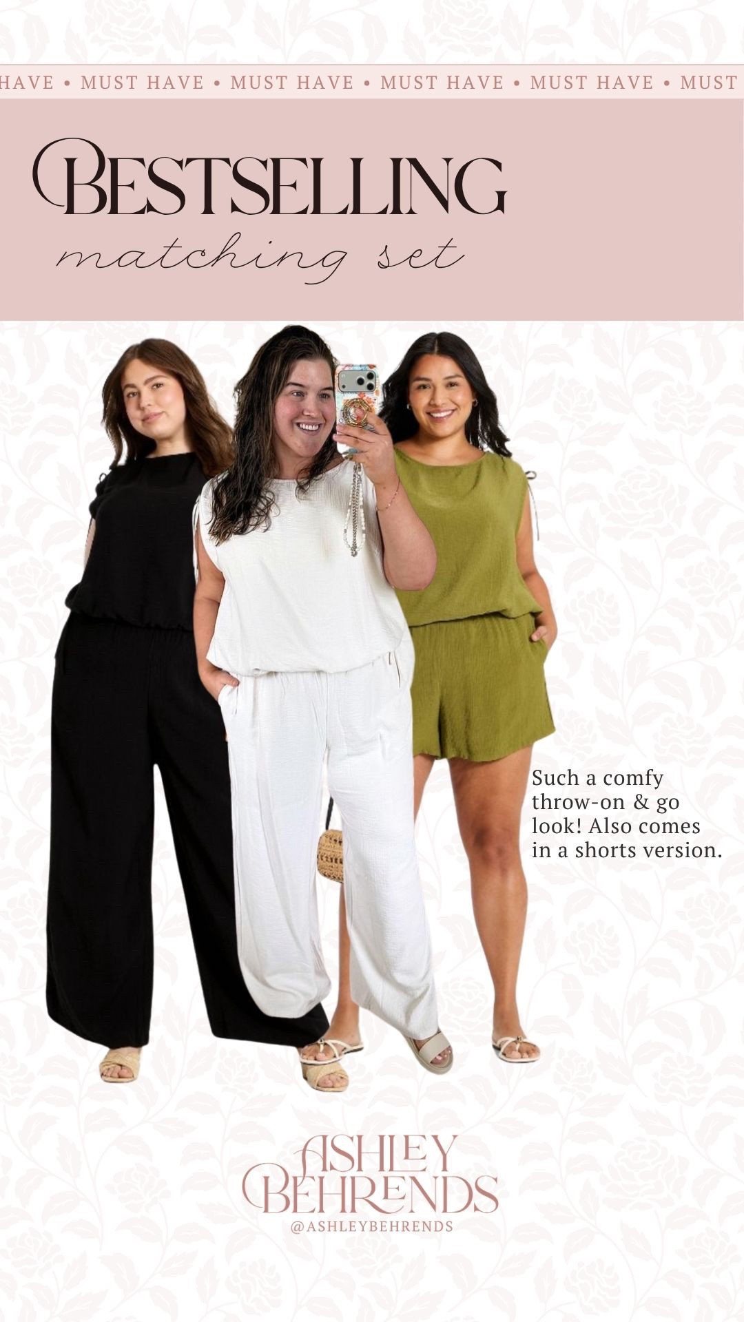 @Target 🎯, I’m not sure what magic you used to make this perfect matching set, but please make more! I’m not kidding, this outfit is an absolute must have. The material is so nice and lightweight for the summer and the fit is incredibly flattering. I love that it also comes in a shorts version as well!
Plus size approved matching set, matching summer set

#LTKPlusSize #LTKSeasonal