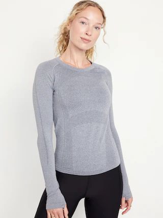 Long-Sleeve Seamless Performance Top | Old Navy (US)