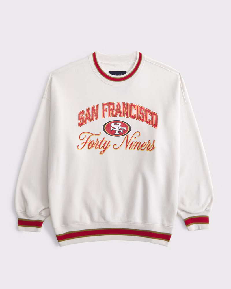 Women's Chicago Bears Vintage Sunday Crew | Women's | Abercrombie.com | Abercrombie & Fitch (US)