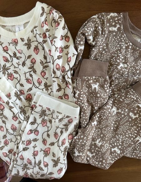 Comfy fall pajamas for infants and toddlers 🤎🍂✨

#LTKbaby #LTKkids #LTKSeasonal