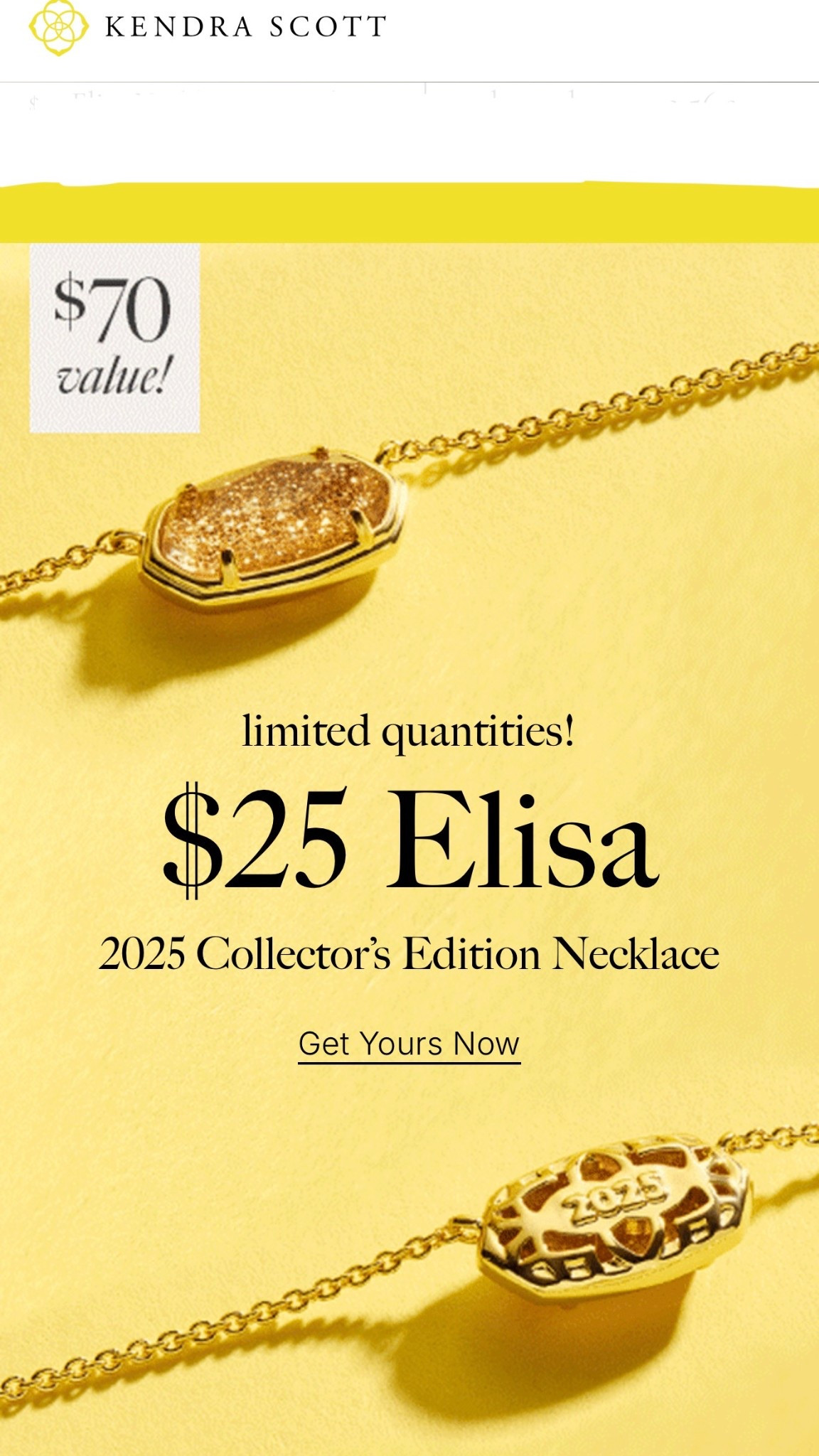 Kendra Scott 



Trending // Elisa necklace // Black Friday sales // cyber week sales // gift inspo // gift ideas for her //  Merry Christmas // happy Hanukkah // happy holidays // my life Christine vinci 

#LTKGiftGuide #LTKHoliday #LTKCyberWeek