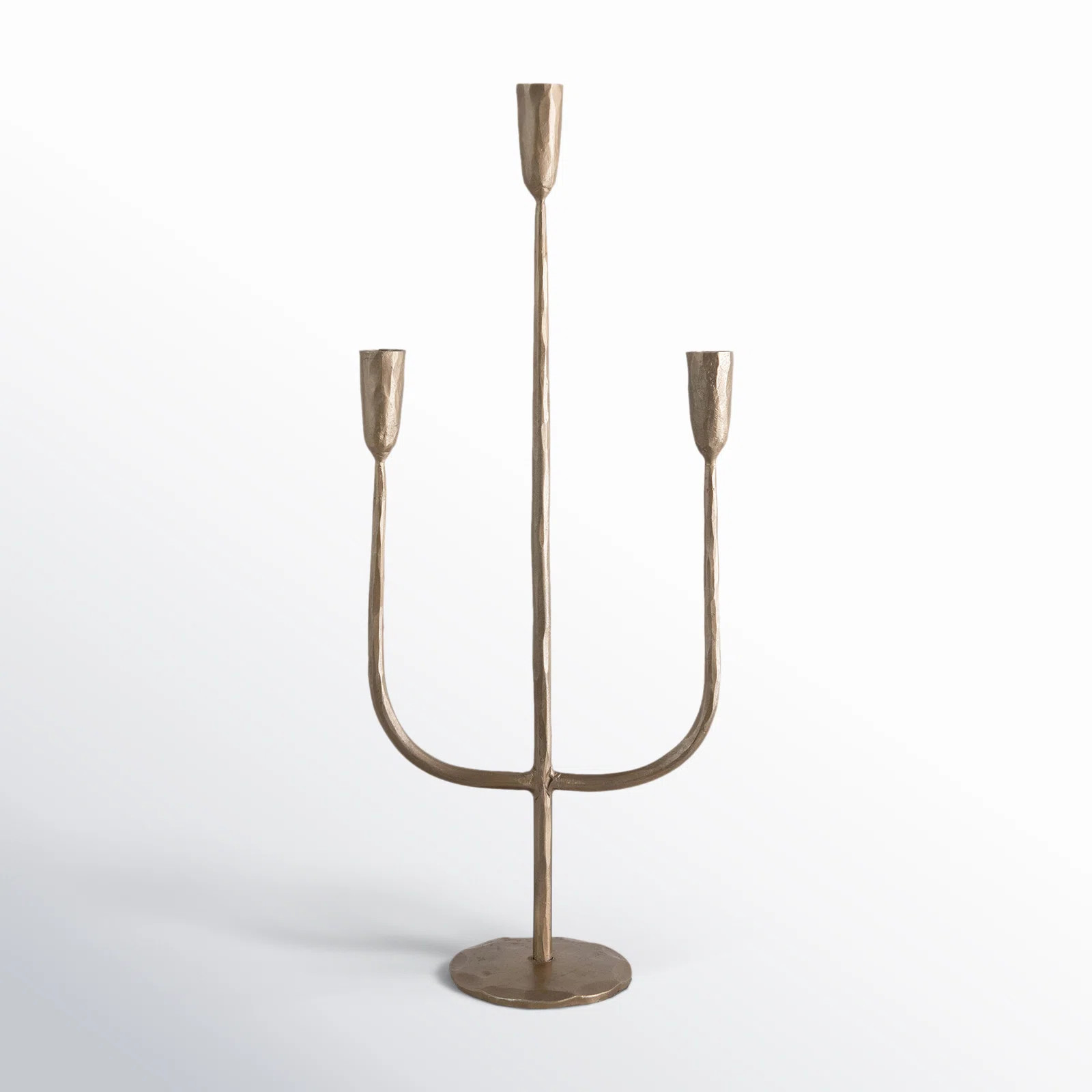 Hand-Forged Metal Candelabra | Wayfair North America