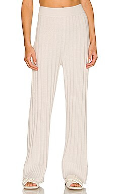 JONATHAN SIMKHAI Willa Knit Pant in Dew from Revolve.com | Revolve Clothing (Global)