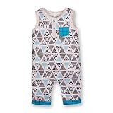 LAMAZE Baby Boys' Super Combed Natural Romper, 1 Piece Coverall, Sleeveless Jumpsuit with Below The  | Amazon (US)