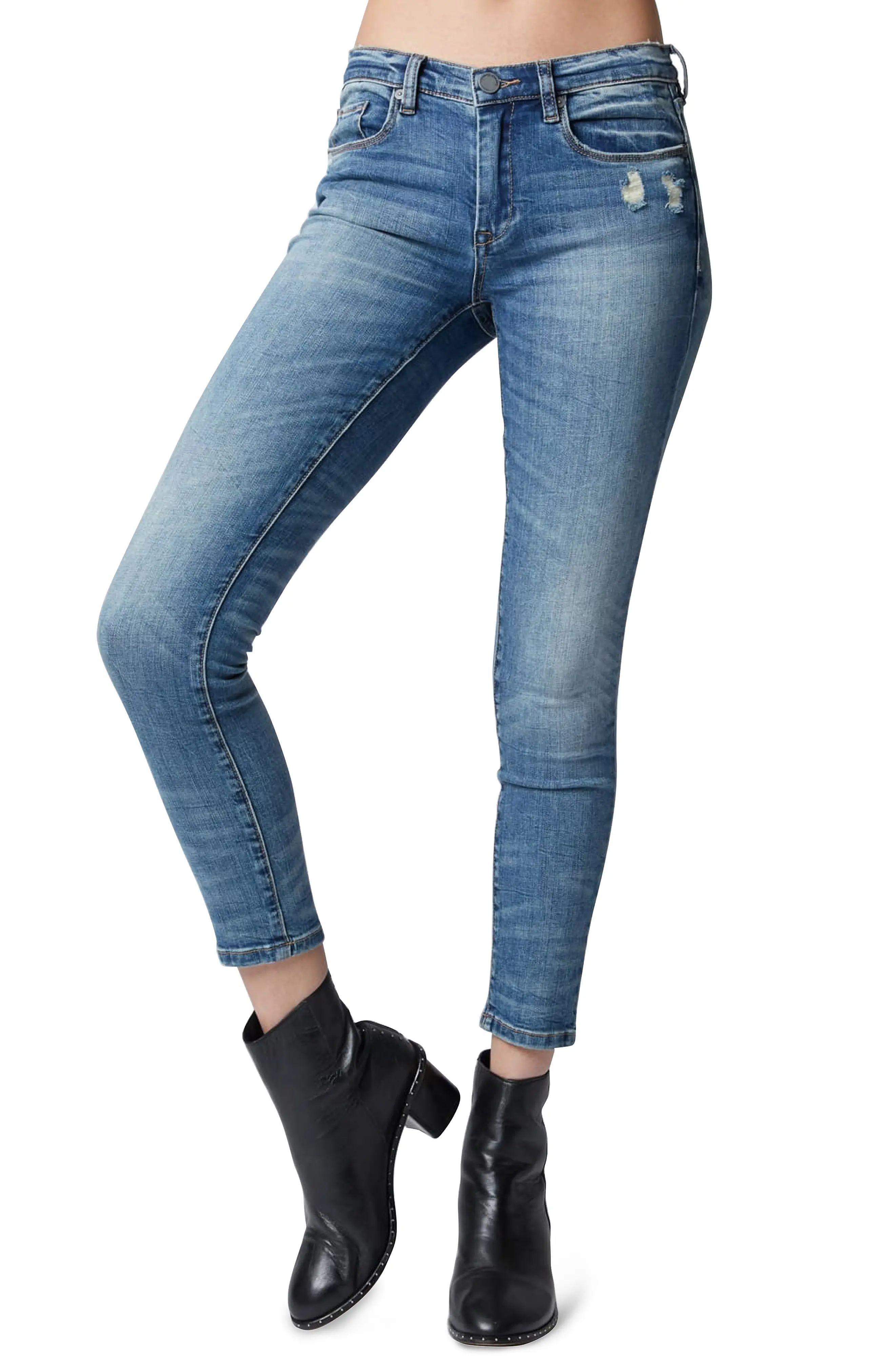 BLANKNYC The Reade Distressed Skinny Jeans (Noho) | Nordstrom