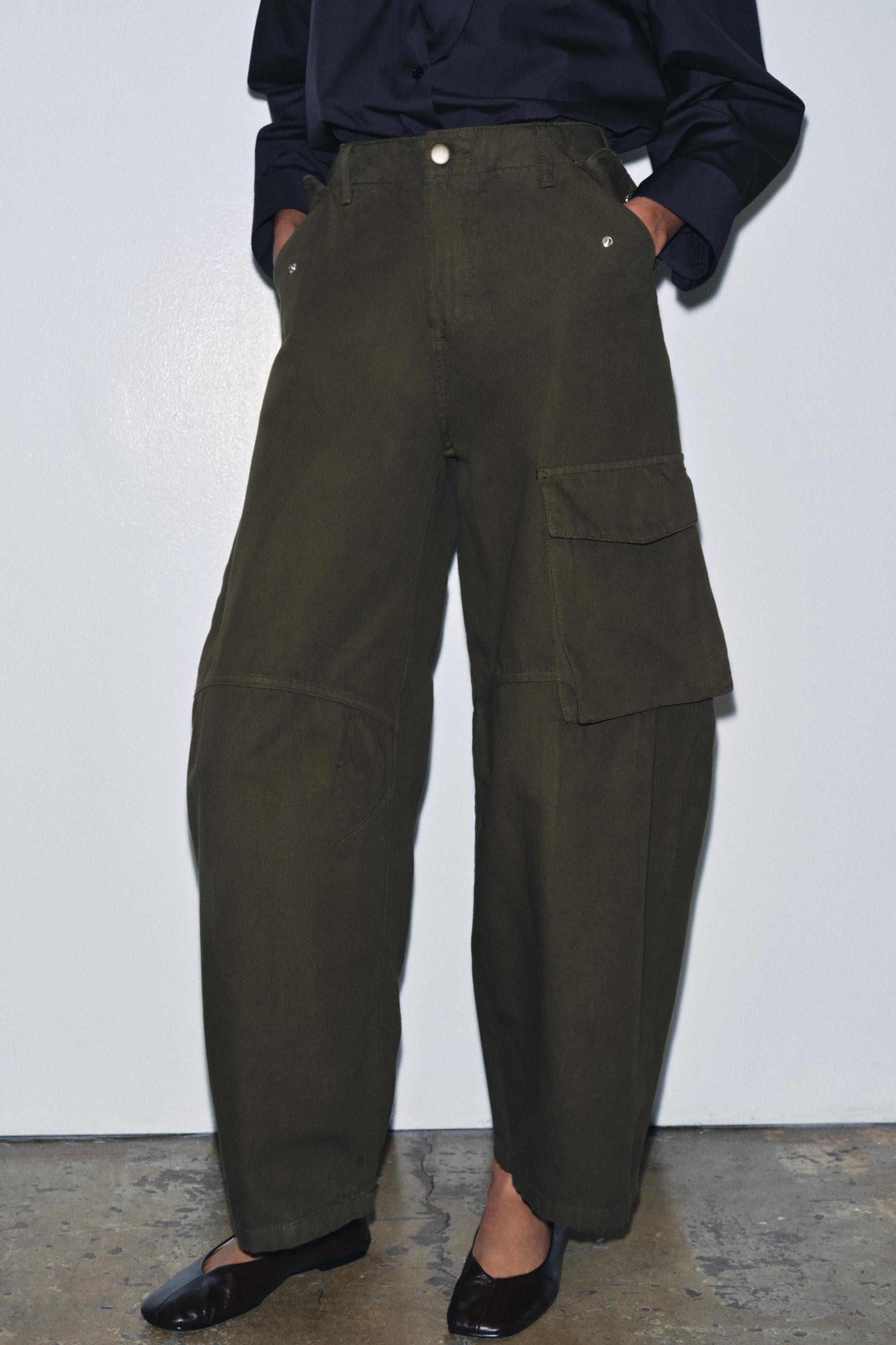 ZW COLLECTION CARGO TROUSERS | Zara UK