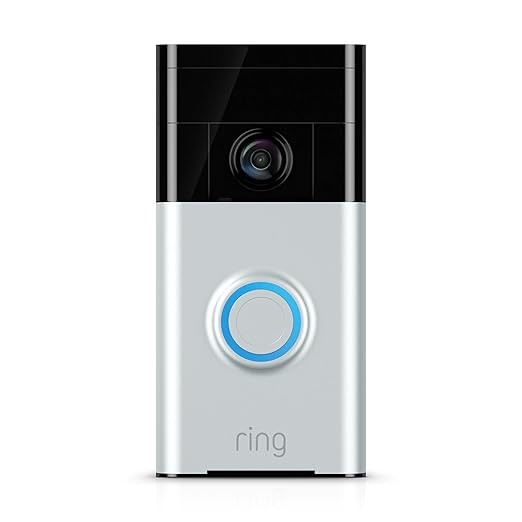 Certified Refurbished Ring Video Doorbell Satin Nickel | Amazon (US)