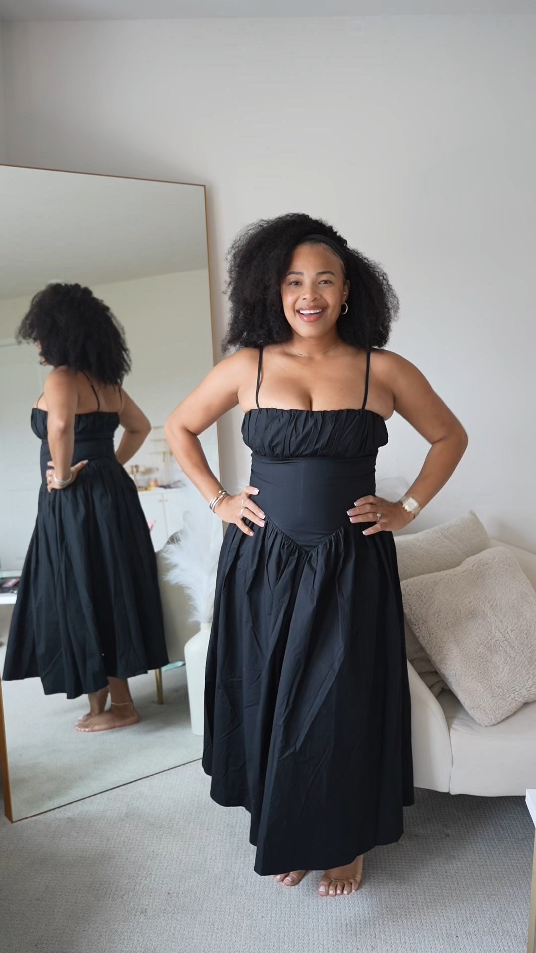Tried on a few semi-formal outfits from Revolve that are perfect for weddings, dinners, or summer events. These dresses are flattering and easy to style 😍

#LTKParties #LTKStyleTip #LTKMidsize