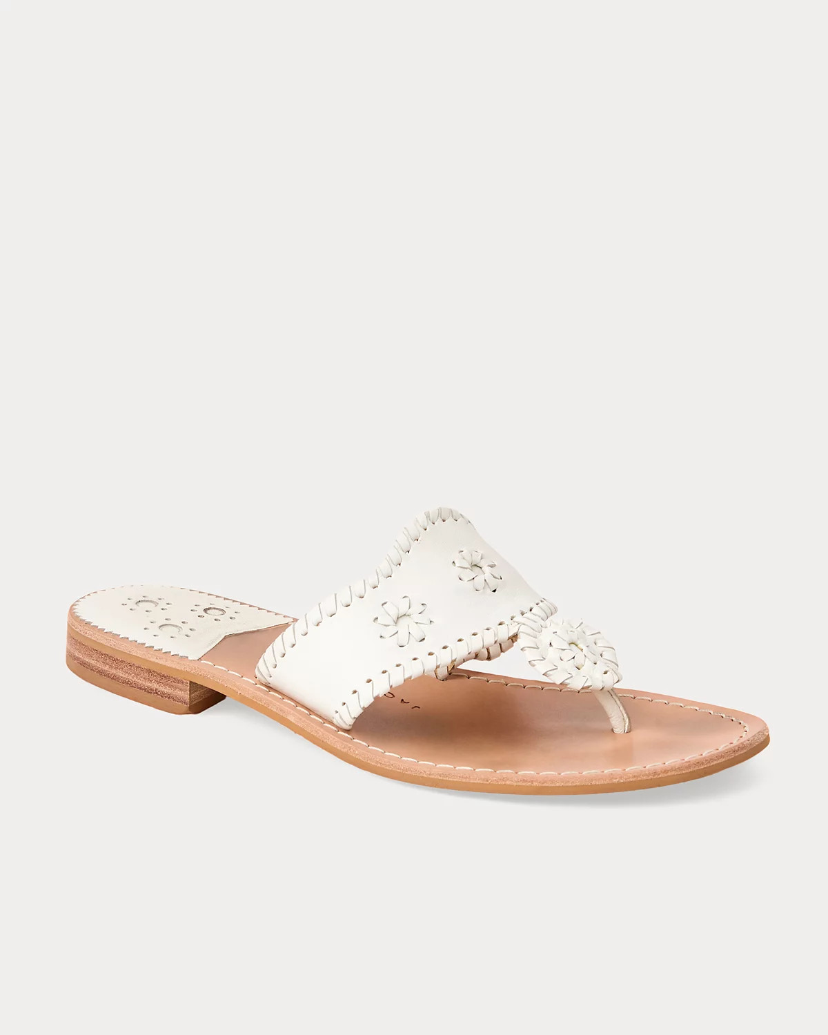 Jack Rogers Jacks Leather Flat Sandal | Lilly Pulitzer