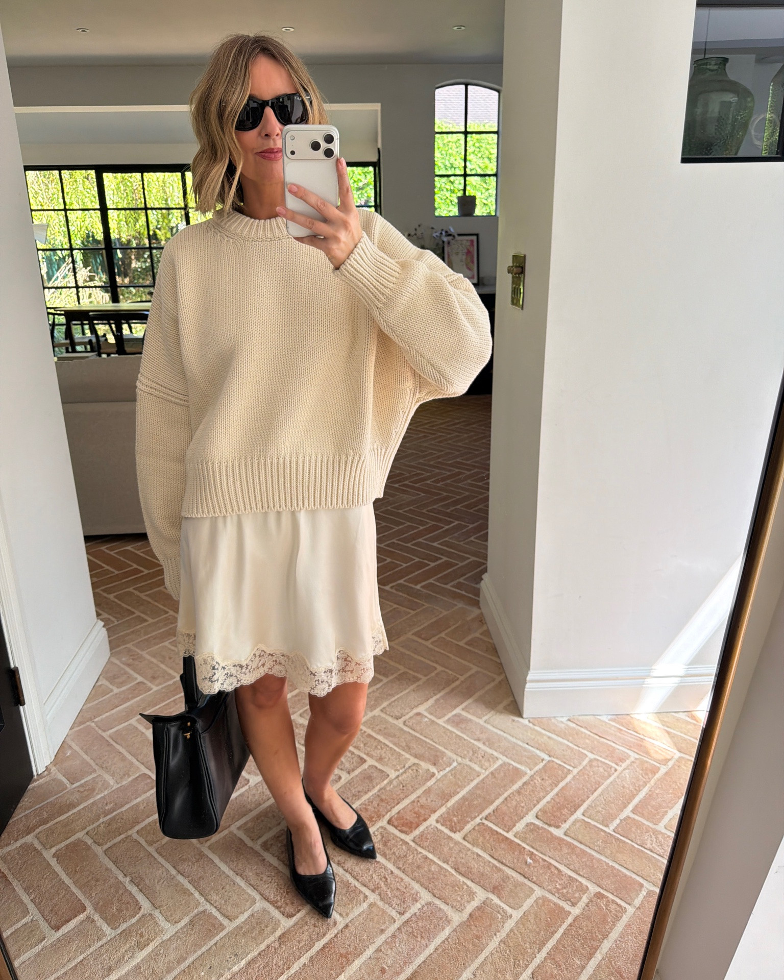 x 3 outfits for autumn | transitional outfit ideas | knitwear | silk skirts | lace skirts | trench coats | scoop neck knits |

#LTKFashionMonth #LTKuk #LTKautumn