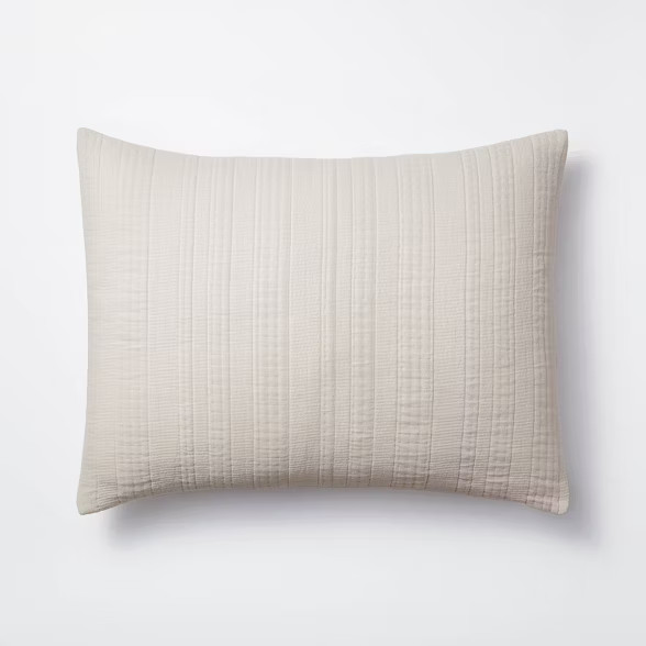 Stripe Matelasse Coverlet Sham - Threshold™ designed with Studio McGee | Target