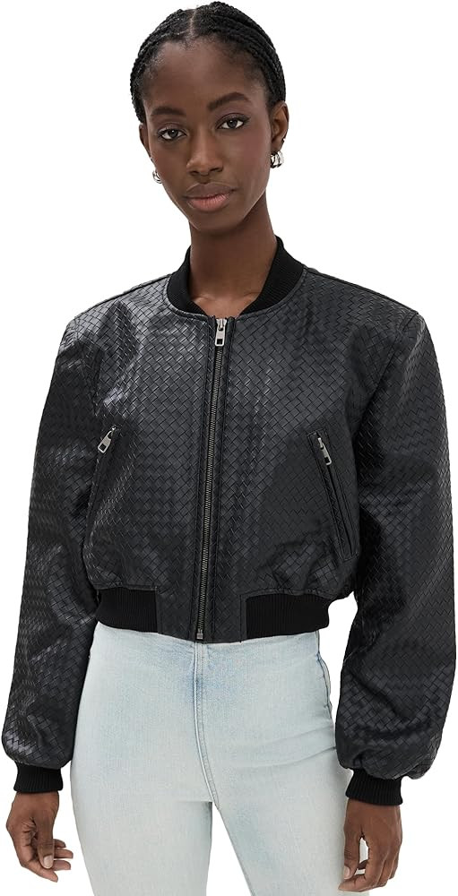 Women's Allure Woven Bomber Jacket | Amazon (US)