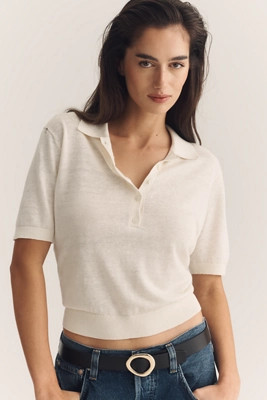 By Anthropologie Bold Round Buckle Belt | Anthropologie (US)