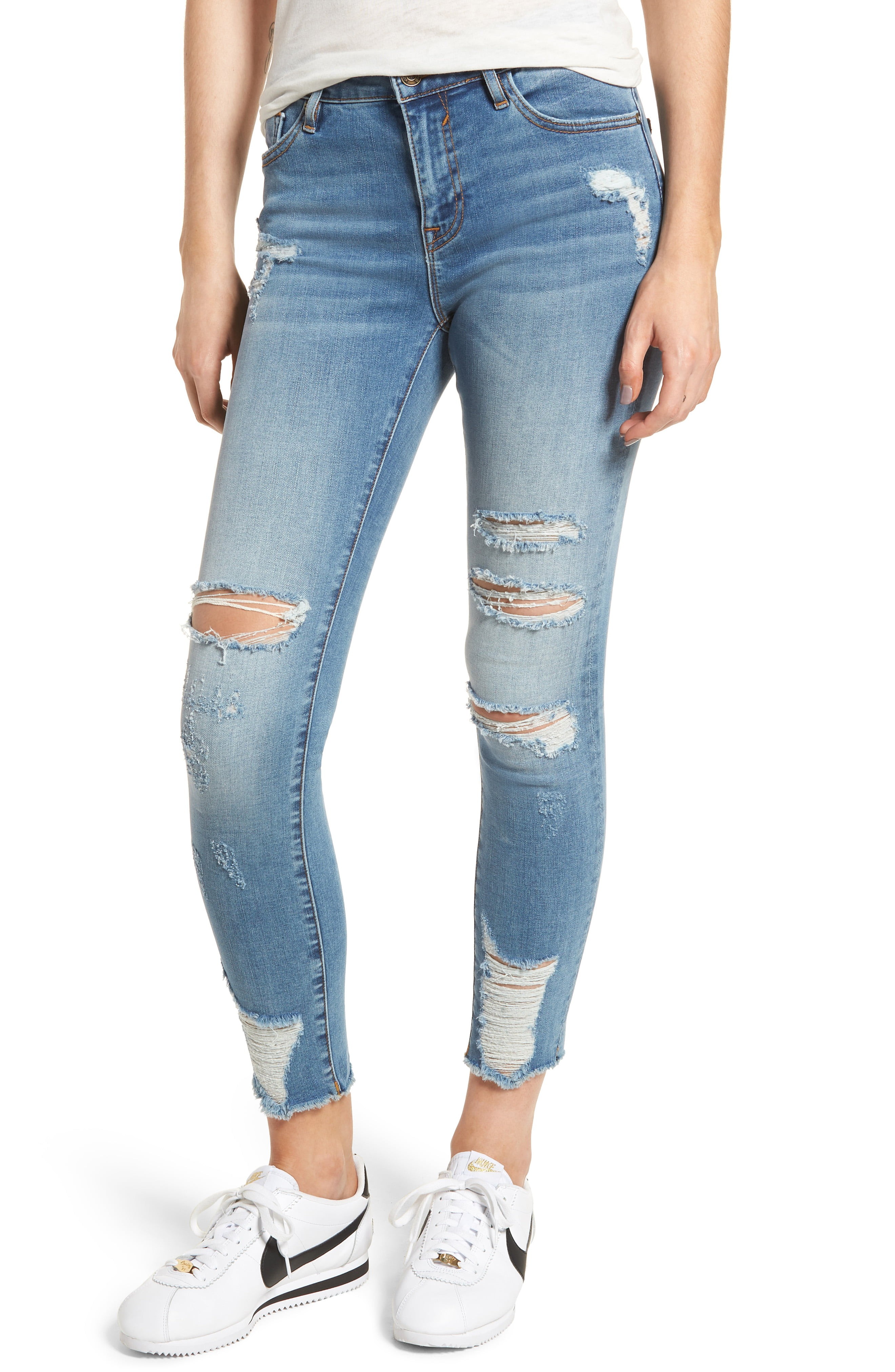 Women's Vigoss Marley Distressed Skinny Jeans | Nordstrom