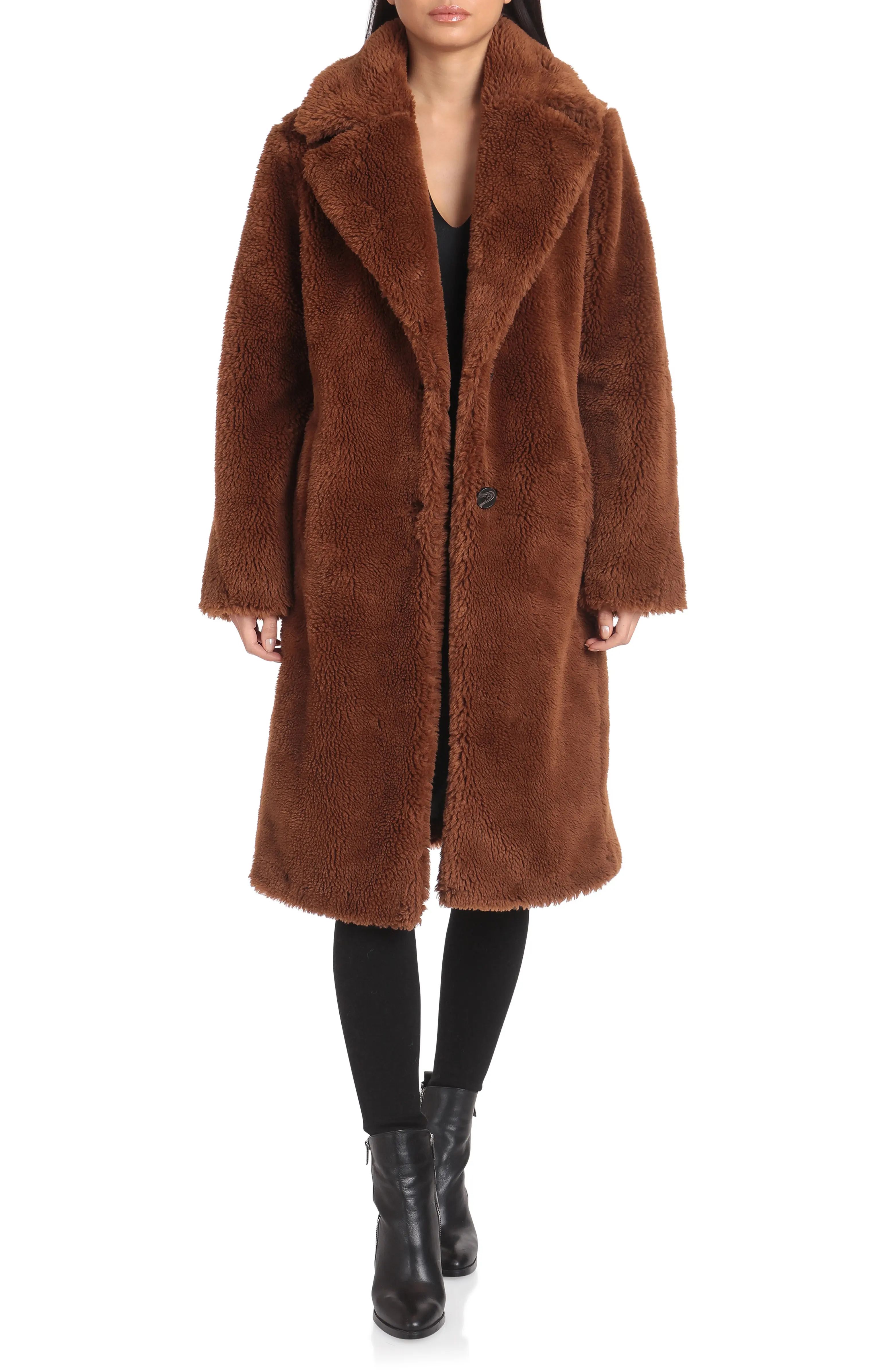 Teddy Faux Fur Coat | Nordstrom